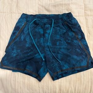 Lululemon Athletica Blue Athletic Shorts